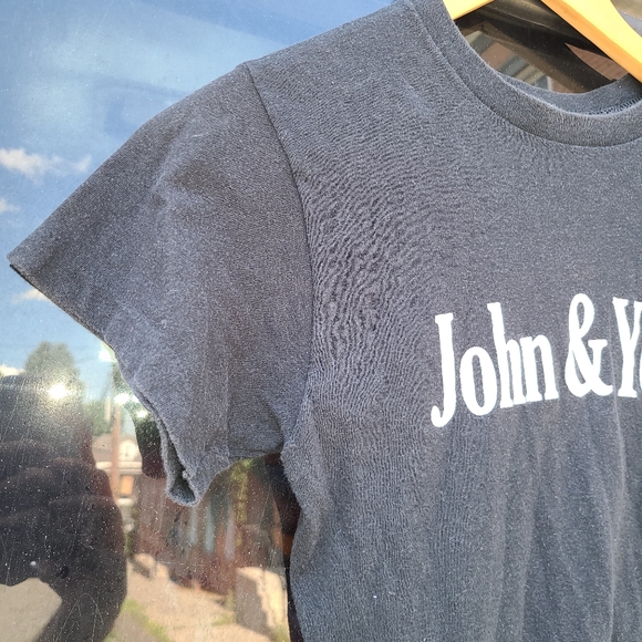 Rare VTG SS Sz SM John Lennon/yoko Tshirt SomeTime - Picture 3 of 16